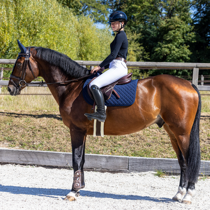 Saddle pad cookie - navy/navy-navy