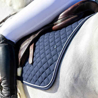 Saddle pad cookie - navy/navy-white