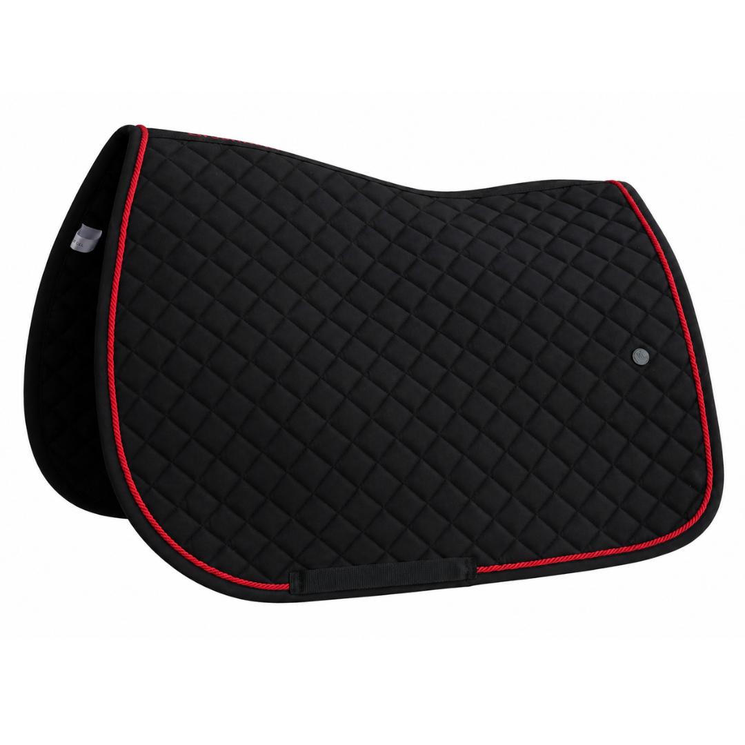 Saddle pad cookie - black/black-red