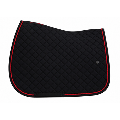Saddle pad cookie - black/black-red