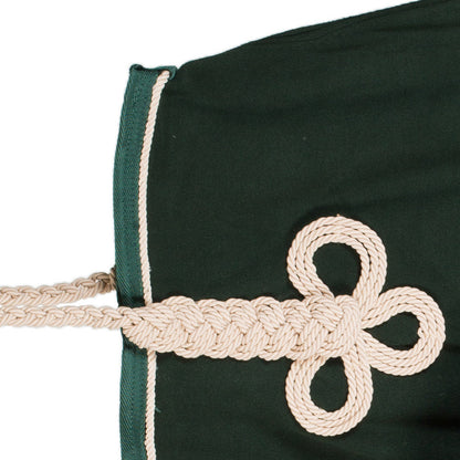 Fleece rug - green/green-beige