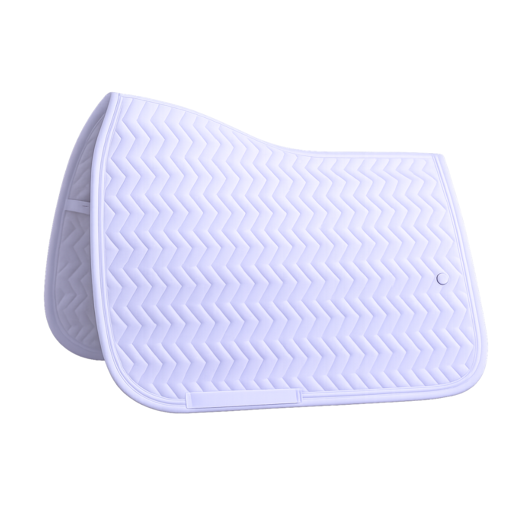 Zadeldoek Arrow dressuur - wit/wit-wit