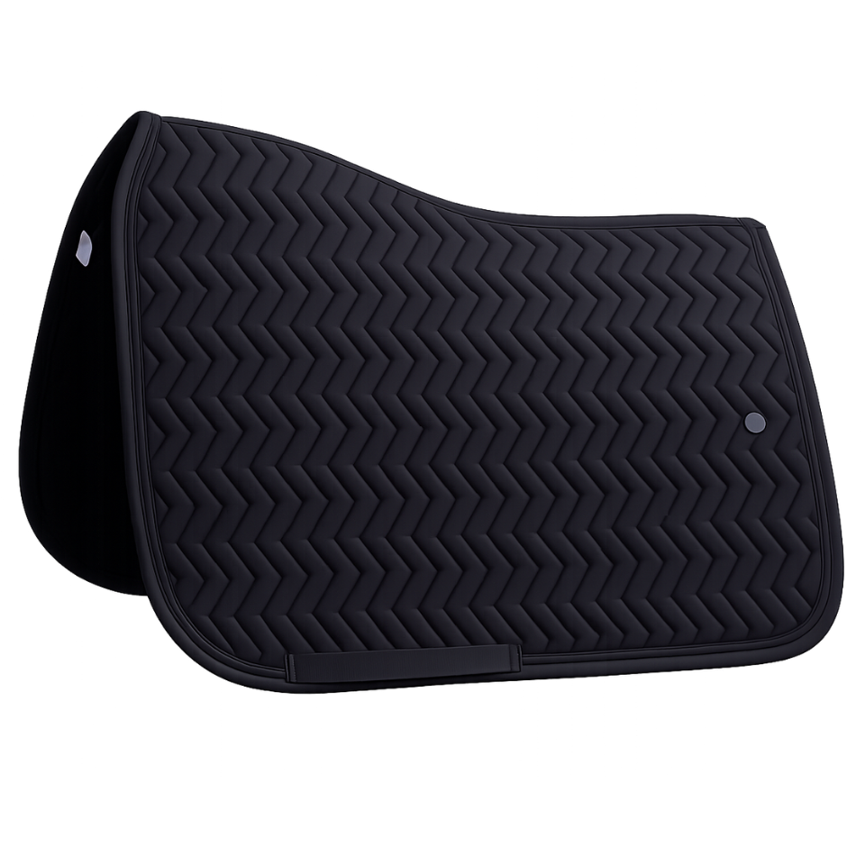 Schabracke Arrow Dressur - schwarz/schwarz-schwarz