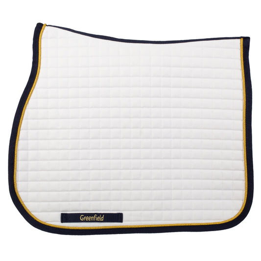 Schabracke Cookie - weiß/navy-gold