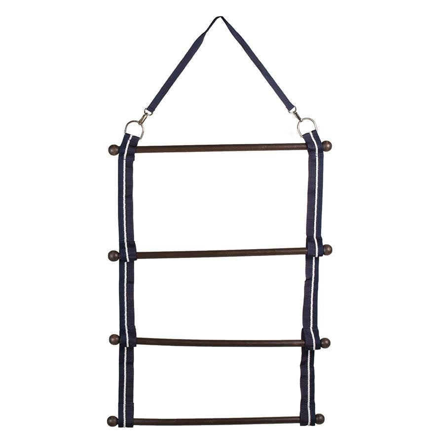 Saddle pad holder black/black - white