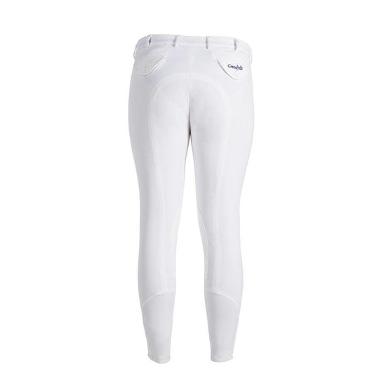Breeches men - white - full seat grip