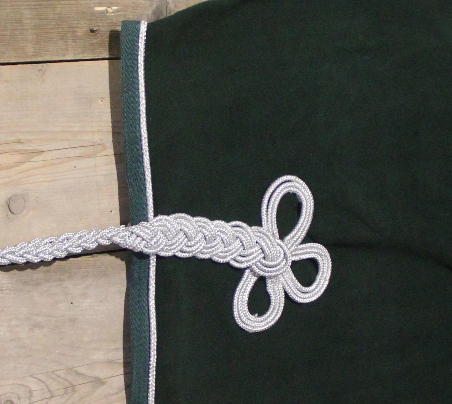 Couvre-reins polaire - vert/vert-argent