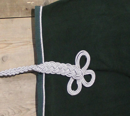 Couvre-reins polaire - vert/vert-argent