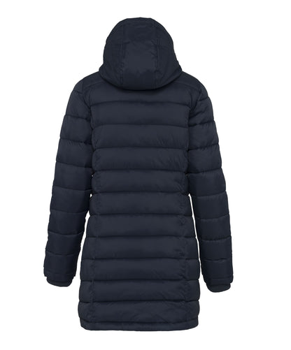 Damen - Lange Jacke mit Kapuze