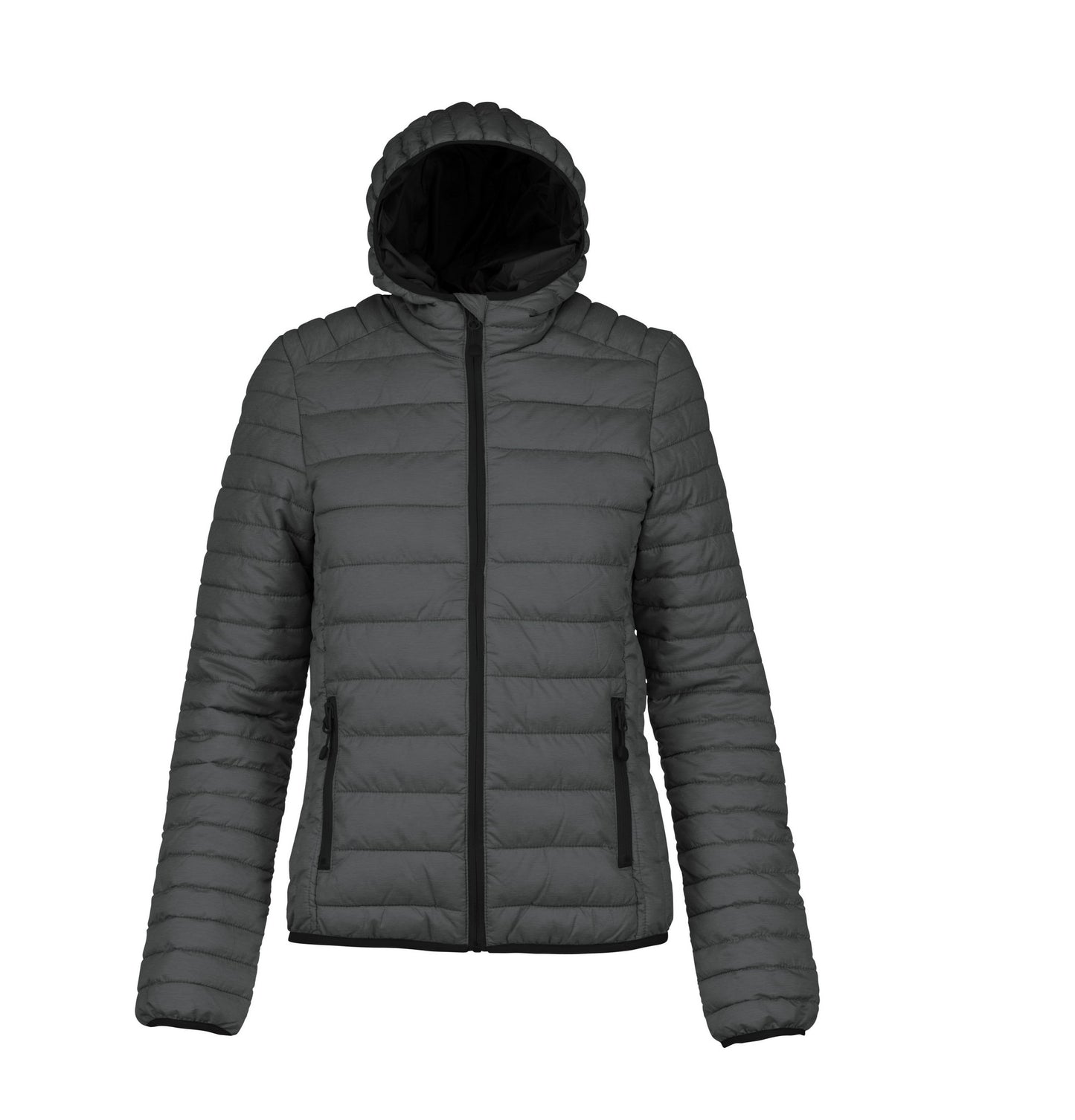 Damen - leichte Steppjacke mit Kapuze