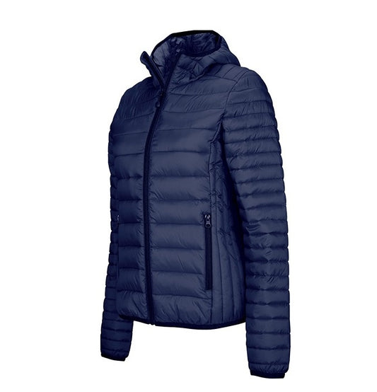 Damen - leichte Steppjacke mit Kapuze