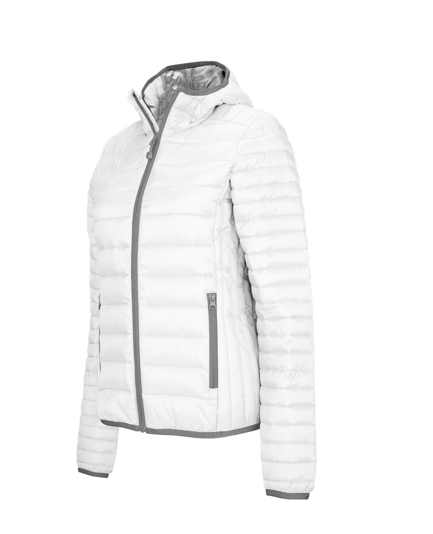 Damen - leichte Steppjacke mit Kapuze