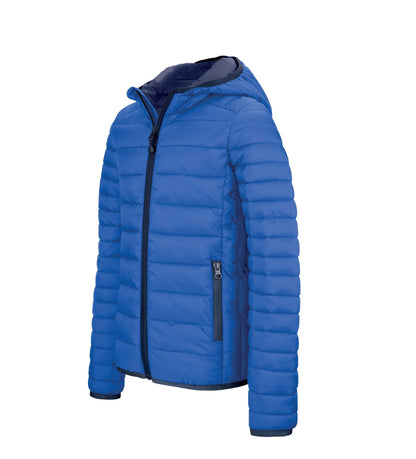 Men - lightweight padded jacket with hoodie