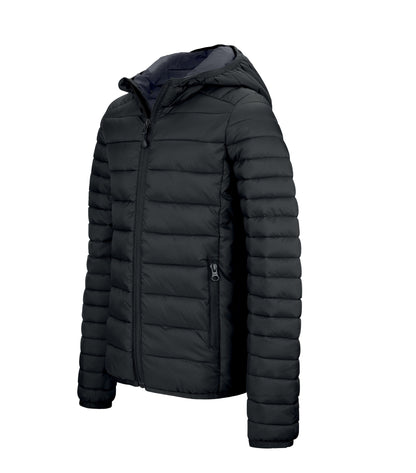 Men - lightweight padded jacket with hoodie