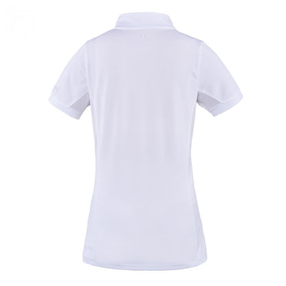 Kingsland - Klassisches Damen Kurzarm Turniershirt weiß
