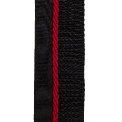 Saddle pad holder black/black - red