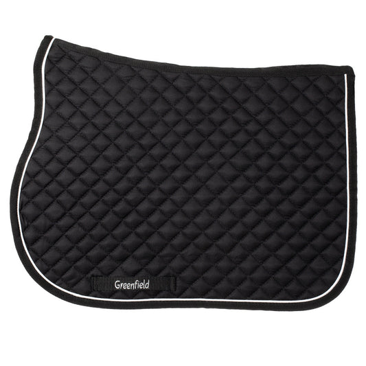 Poney - Tapis de selle cookie - noir/noir-blanc