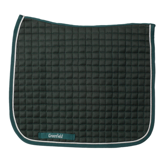 Saddle pad cookie - dressage - green/green-silver
