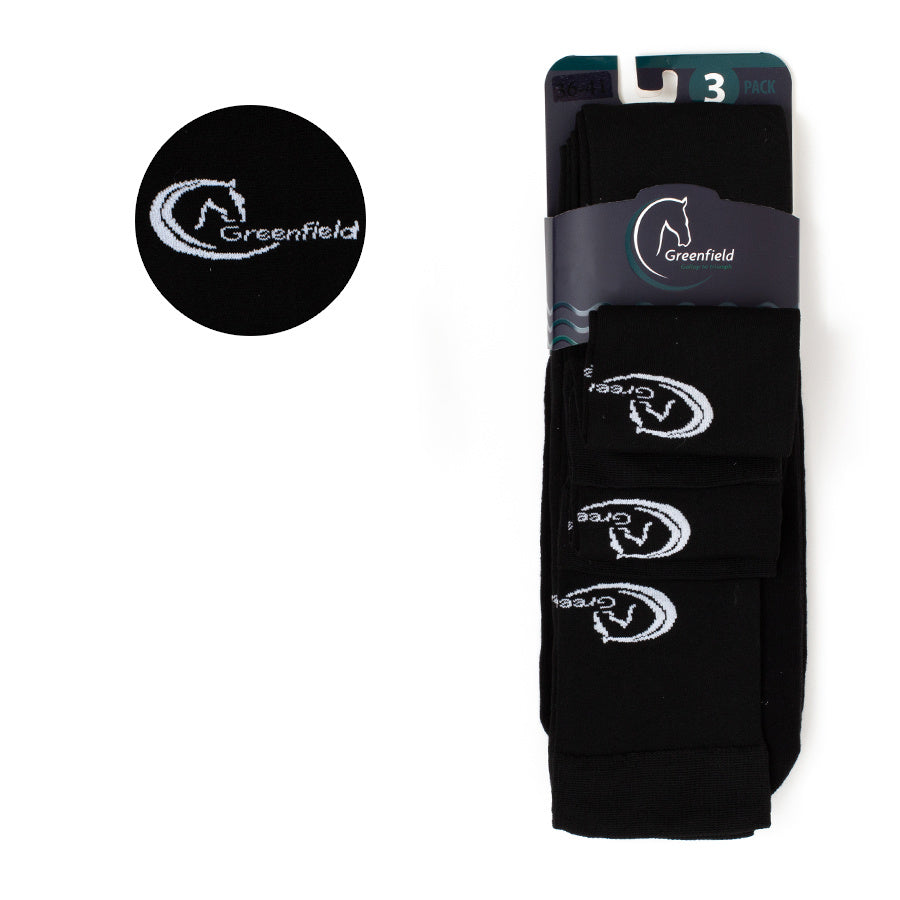 Greenfield Reitsocken - 3er-Set - Unisex
