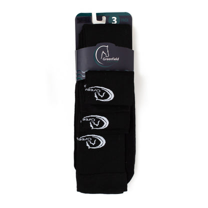 Greenfield Reitsocken - 3er-Set - Unisex
