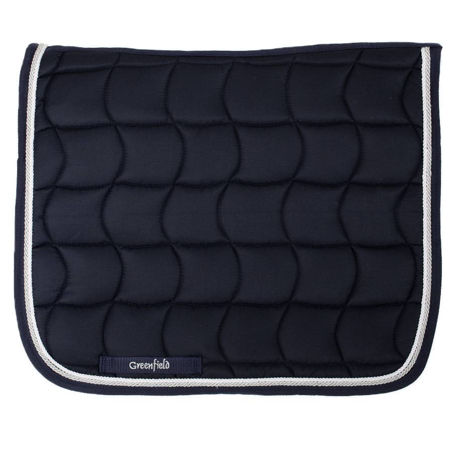 Tapis de selle Classic dressage - bleu marine/bleu marine-blanc/gris argent