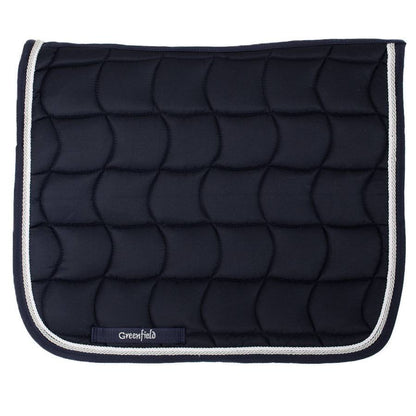 Tapis de selle Classic dressage - bleu marine/bleu marine-blanc/gris argent