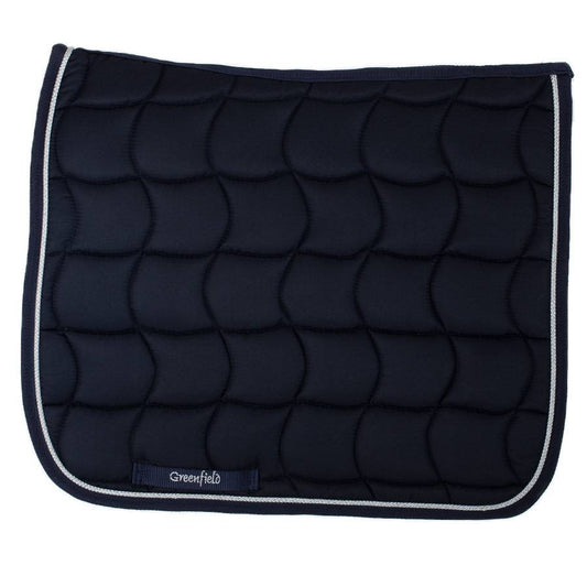 Zadeldoek Classic dressuur - blauw/blauw - zilver