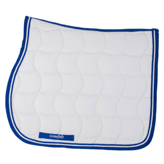 Schabracke – weiß/royalblau-weiß/royalblau