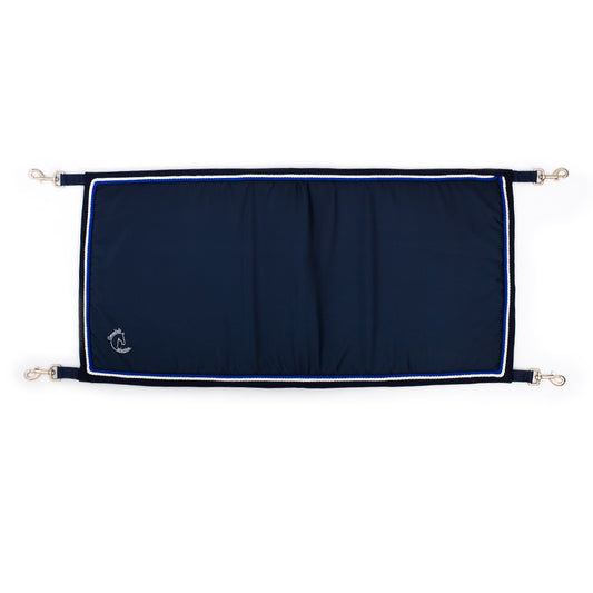 Porte de boxe bleu marine/bleu marine - blanc/bleu royal
