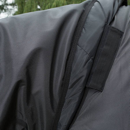 Turnout rug 400 gram - Black/grey