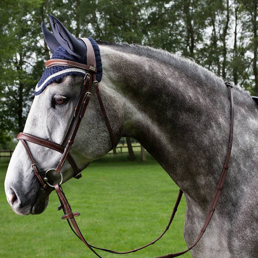 Bonnet Classic - bleu marine/bleu marine-blanc/gris argent