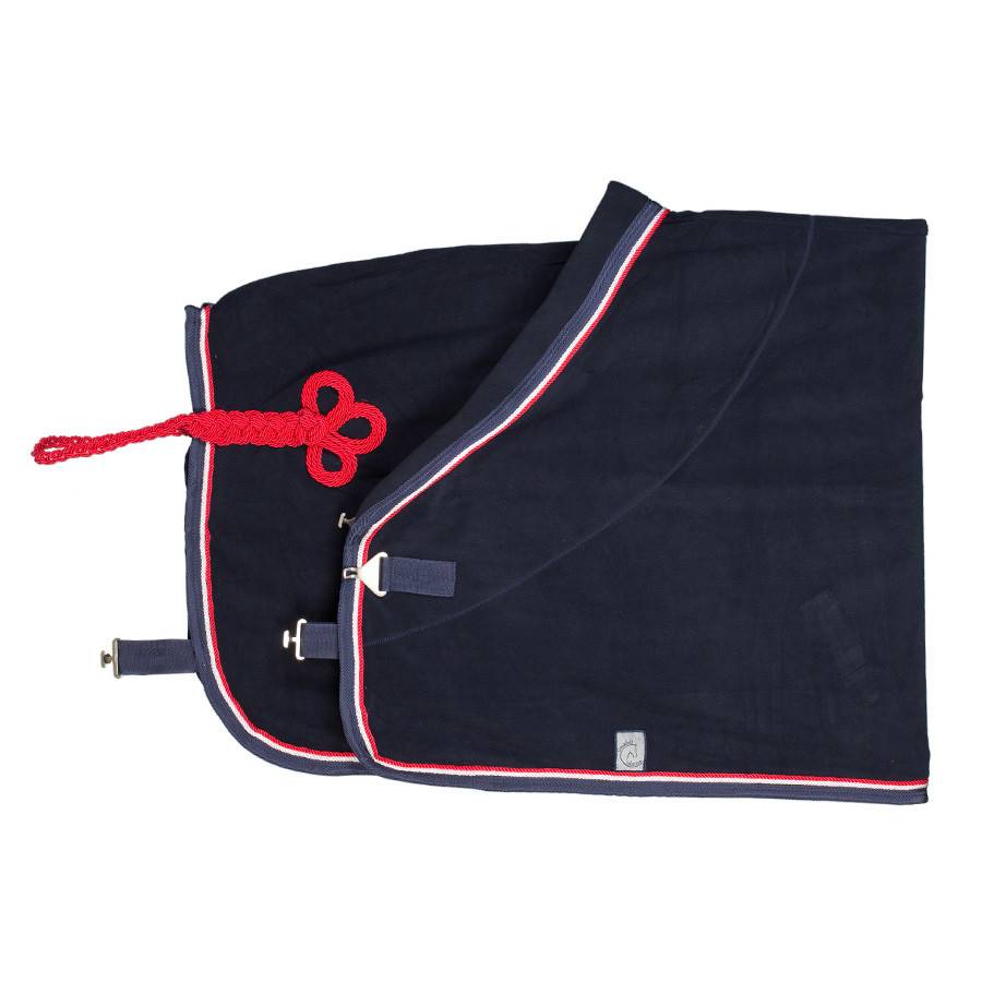Chemise polaire - bleu marine/bleu marine-blanc/rouge