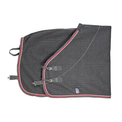 Thermo rug - grey/grey-silvergrey/red