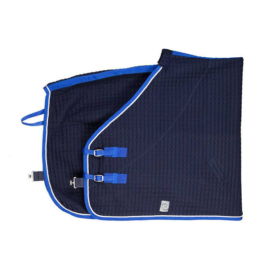 Thermodecke - marine/royalblau-weiß