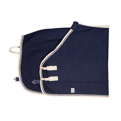 Thermo deken - blauw/beige - blauw/beige