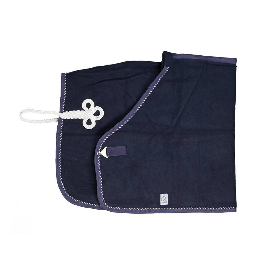 Wollen deken - blauw/blauw - mix