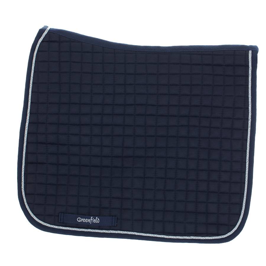 Saddle pad cookie - dressage - navy/navy-silver