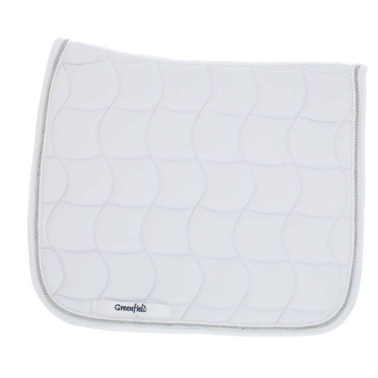 Zadeldoek Classic dressuur - wit/wit - wit/zilvergrijs