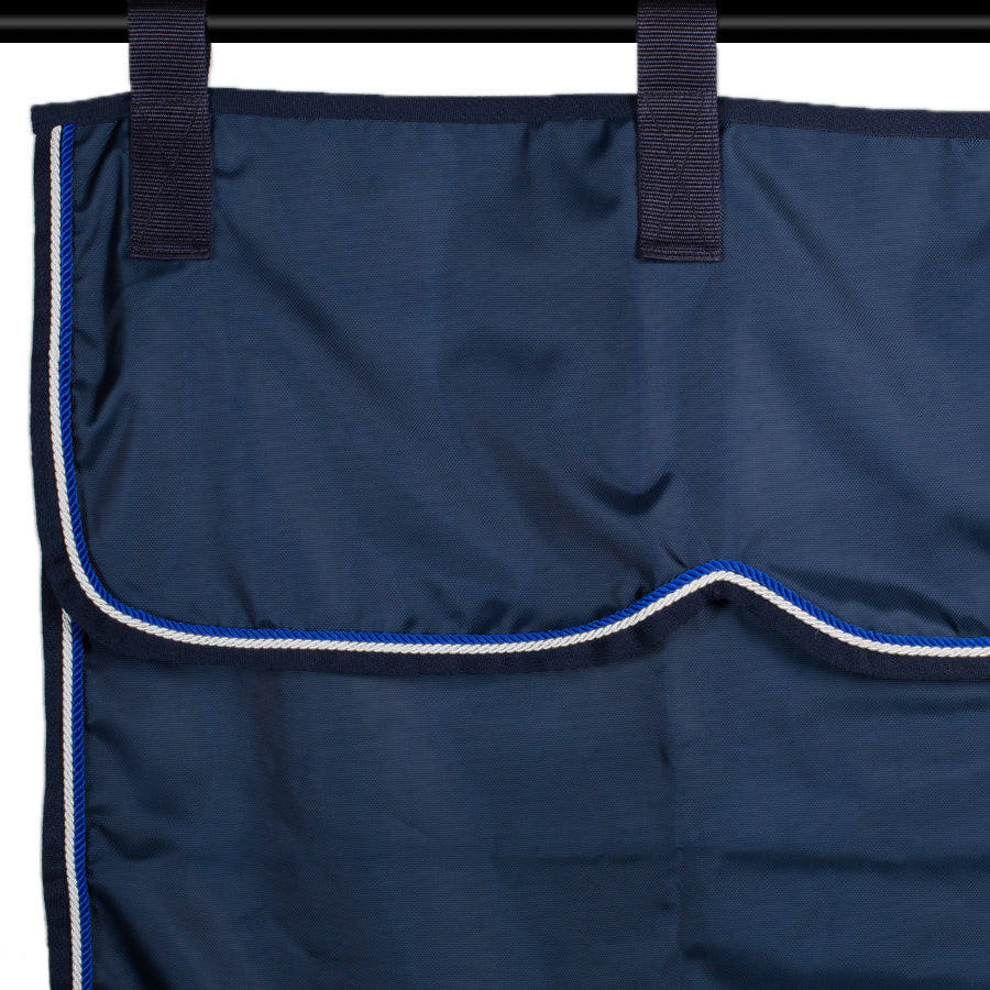 Opbergzak blauw/blauw - wit/koningsblauw