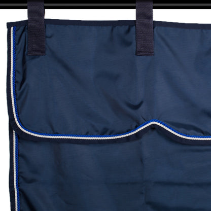 Opbergzak blauw/blauw - wit/koningsblauw