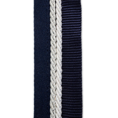 Saddle pad holder navy/navy - white/silvergrey