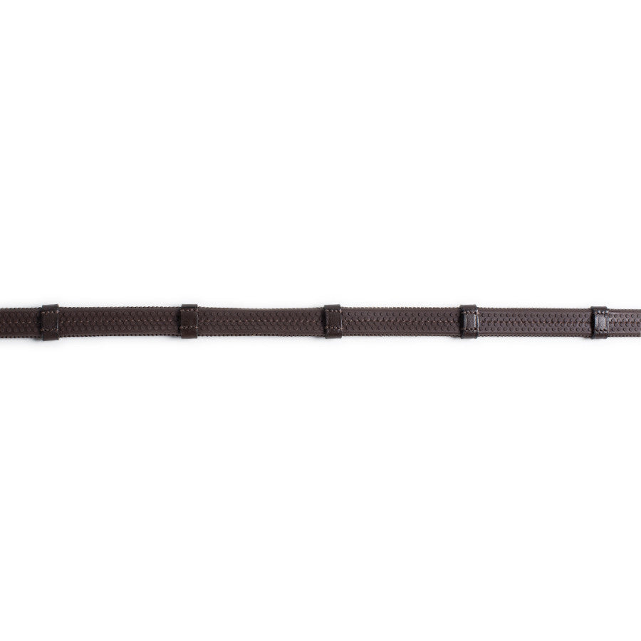 Rubber reins with stops