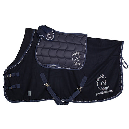 Poney - Bonnet - bleu marine/bleu marine-mix avec logo GF
