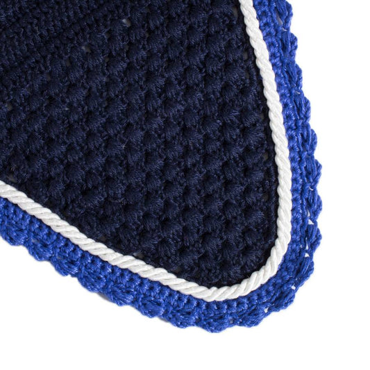 Flyveil – navy/royalblue-white