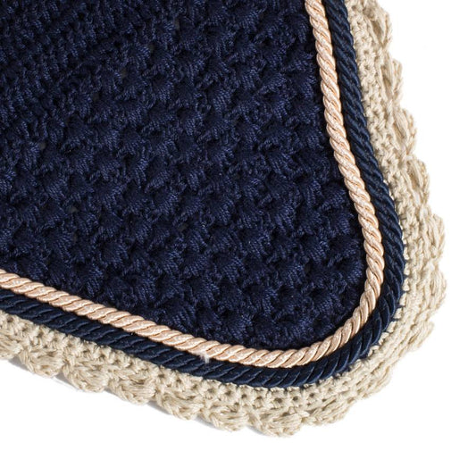 Flyveil – navy/beige-navy/beige