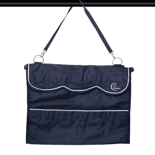 Opbergzak blauw/blauw - zilver