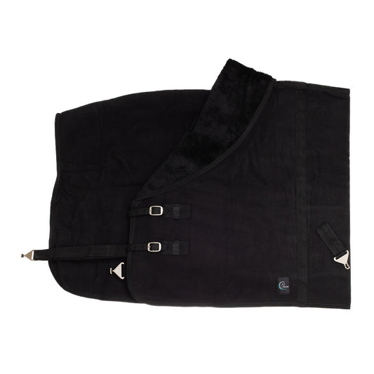 Teddy fleece deluxe - black