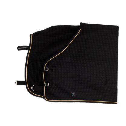Chemise thermo - noir/noir-or