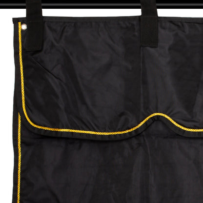 Stable curtain black/black - gold