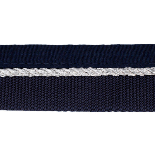 Porte tapis bleu marine/bleu marine-argent